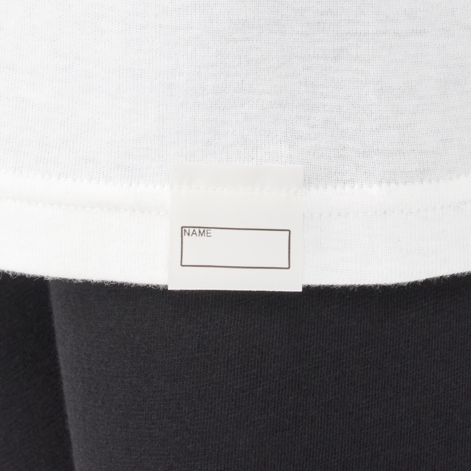 キッズ　フライス編みクルーネック半袖Ｔシャツ【インナー】