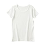キッズ　フライス編みクルーネック半袖Ｔシャツ【インナー】