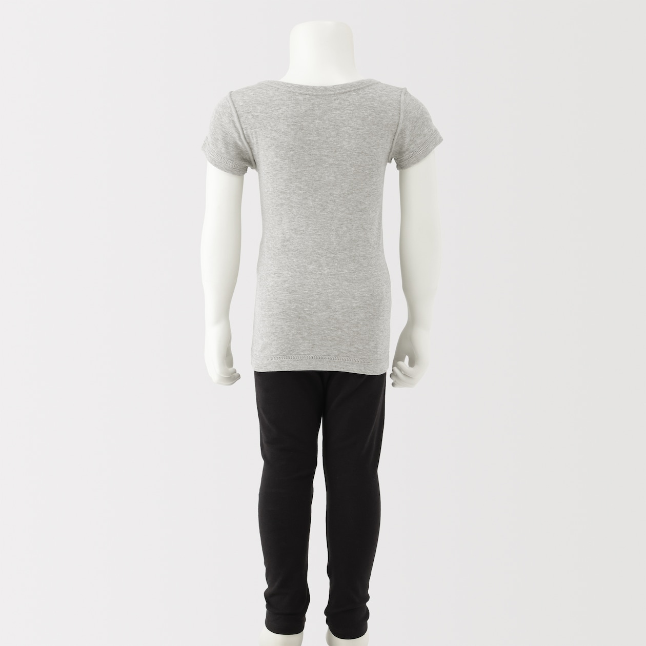 ベビー　フライス編みクルーネック半袖Ｔシャツ【インナー】