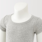 ベビー　フライス編みクルーネック半袖Ｔシャツ【インナー】