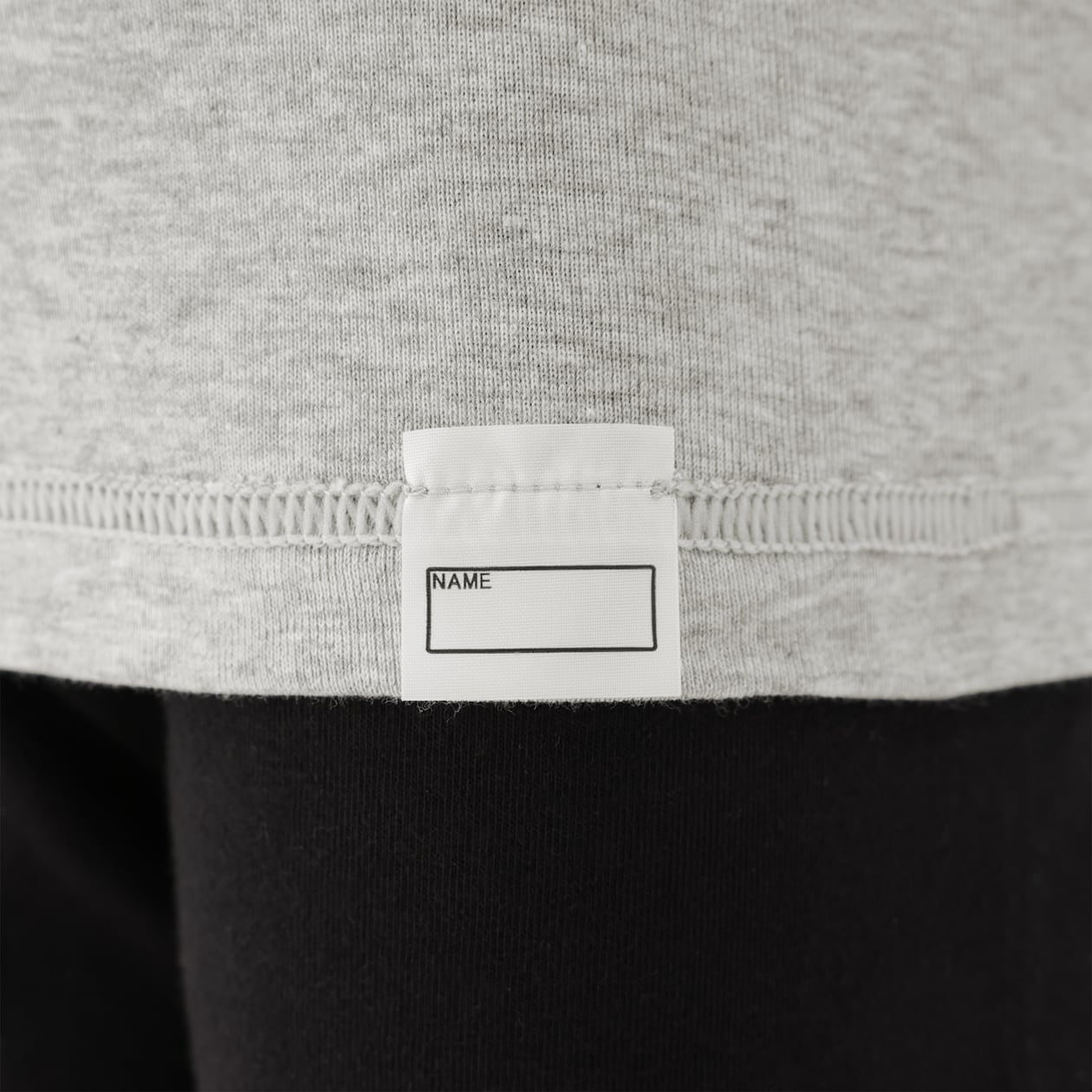 ベビー　フライス編みクルーネック半袖Ｔシャツ【インナー】