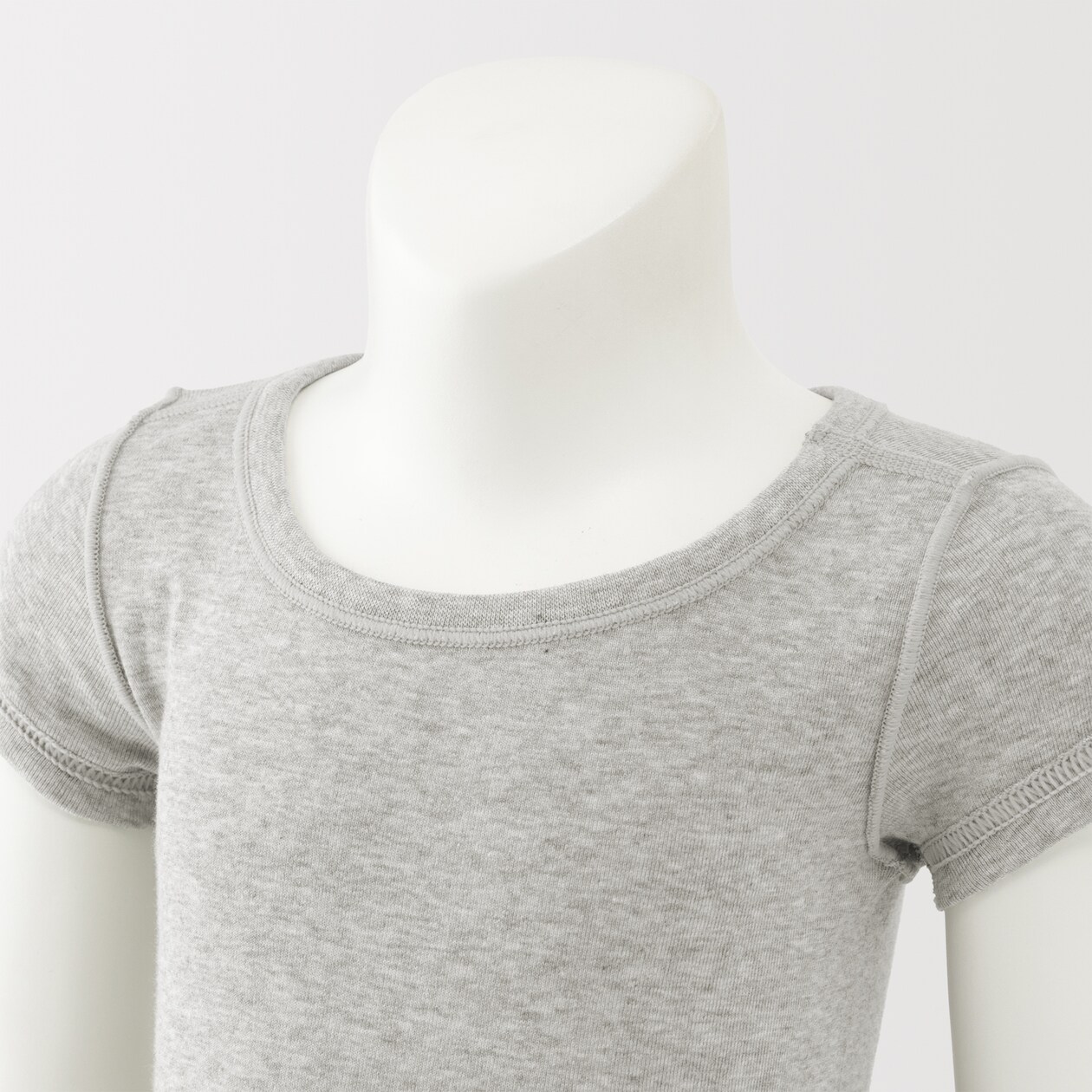ベビー　フライス編みクルーネック半袖Ｔシャツ【インナー】