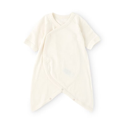 無染色フライス編みコンビ肌着