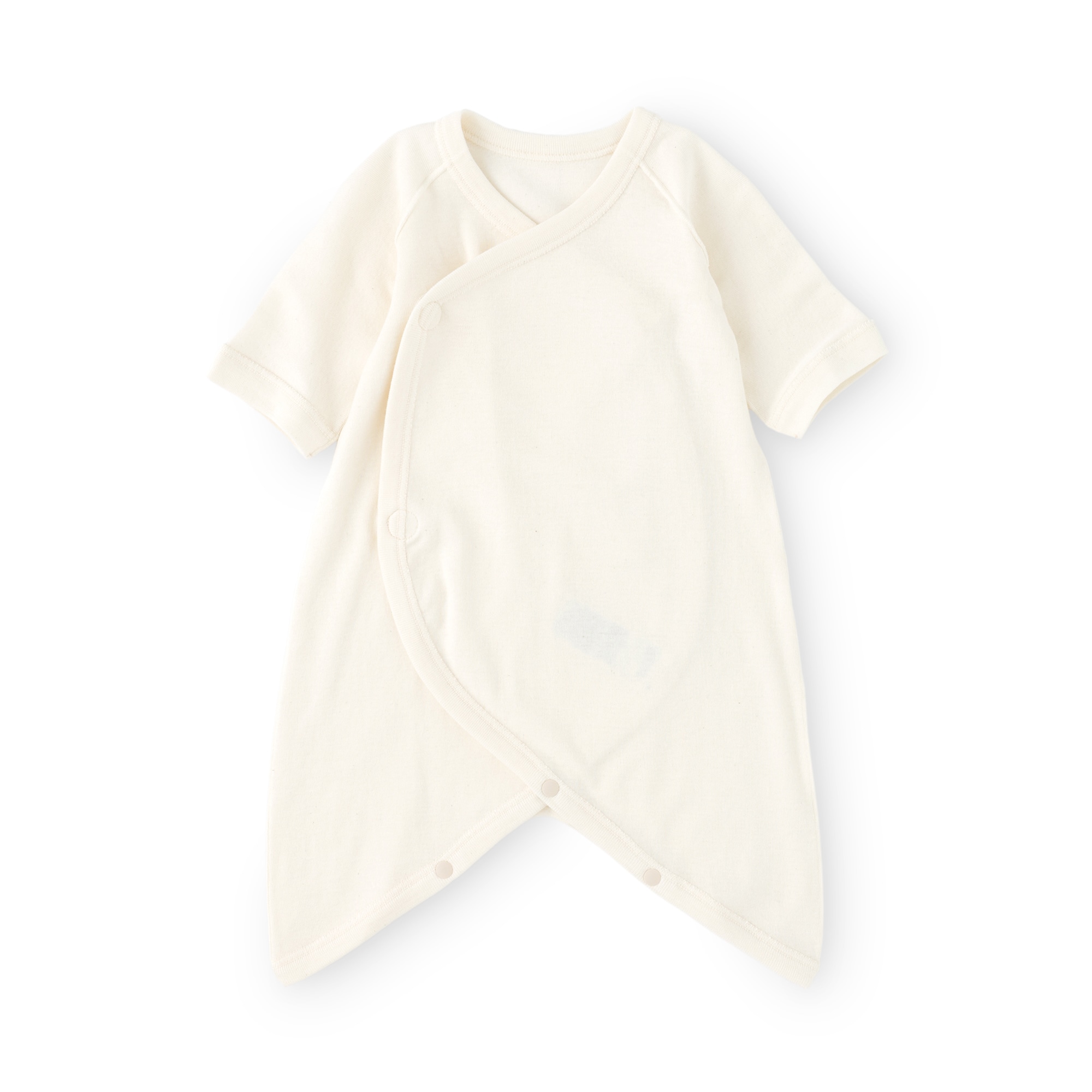 無染色フライス編みコンビ肌着