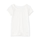 ベビー　さらっと綿　クルーネック半袖Ｔシャツ【インナー】