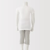 ベビー　さらっと綿　クルーネック半袖Ｔシャツ【インナー】
