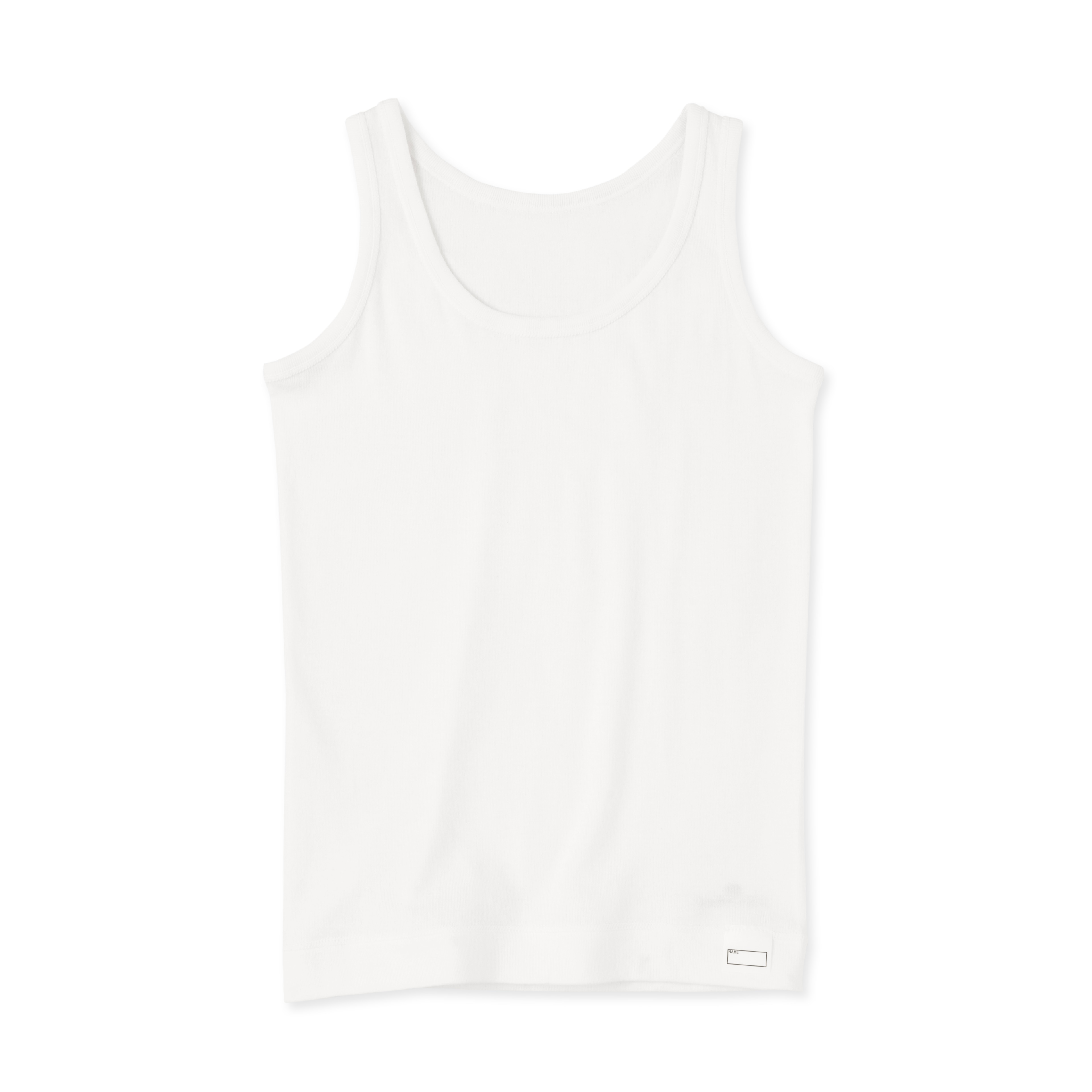 キッズ　さらっと綿　タンクトップ【インナー】