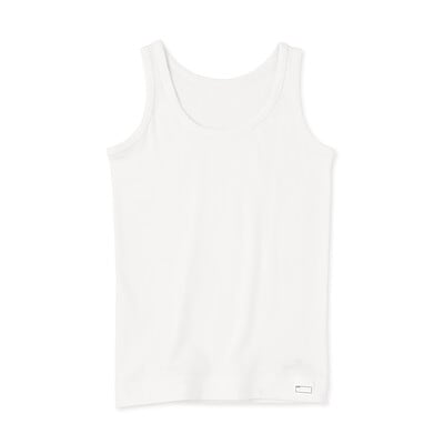 キッズ　さらっと綿　タンクトップ【インナー】