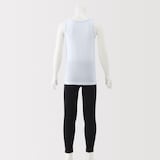 キッズ　さらっと綿　メッシュ編みタンクトップ【インナー】