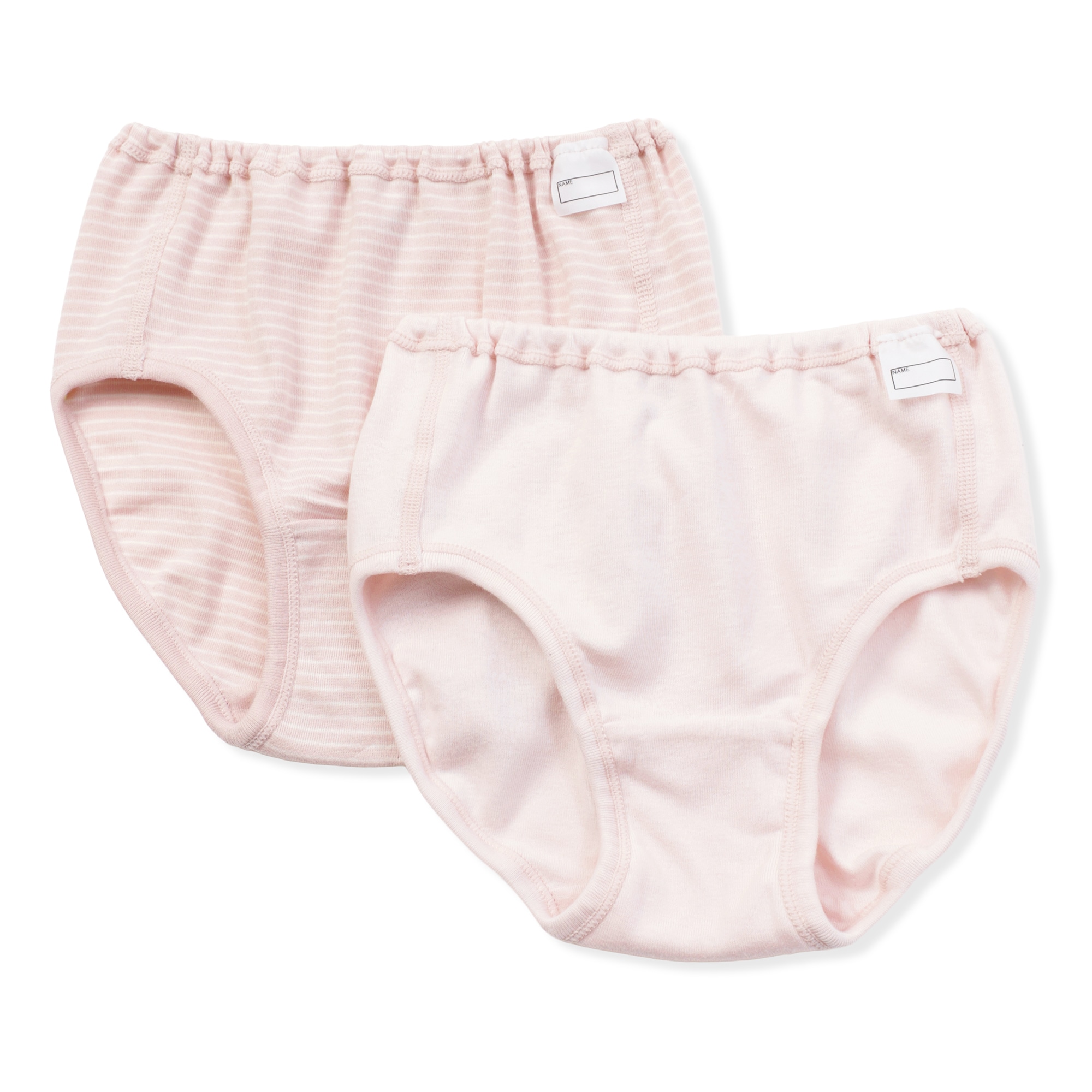 キッズ　フライス編みショーツ　２枚組