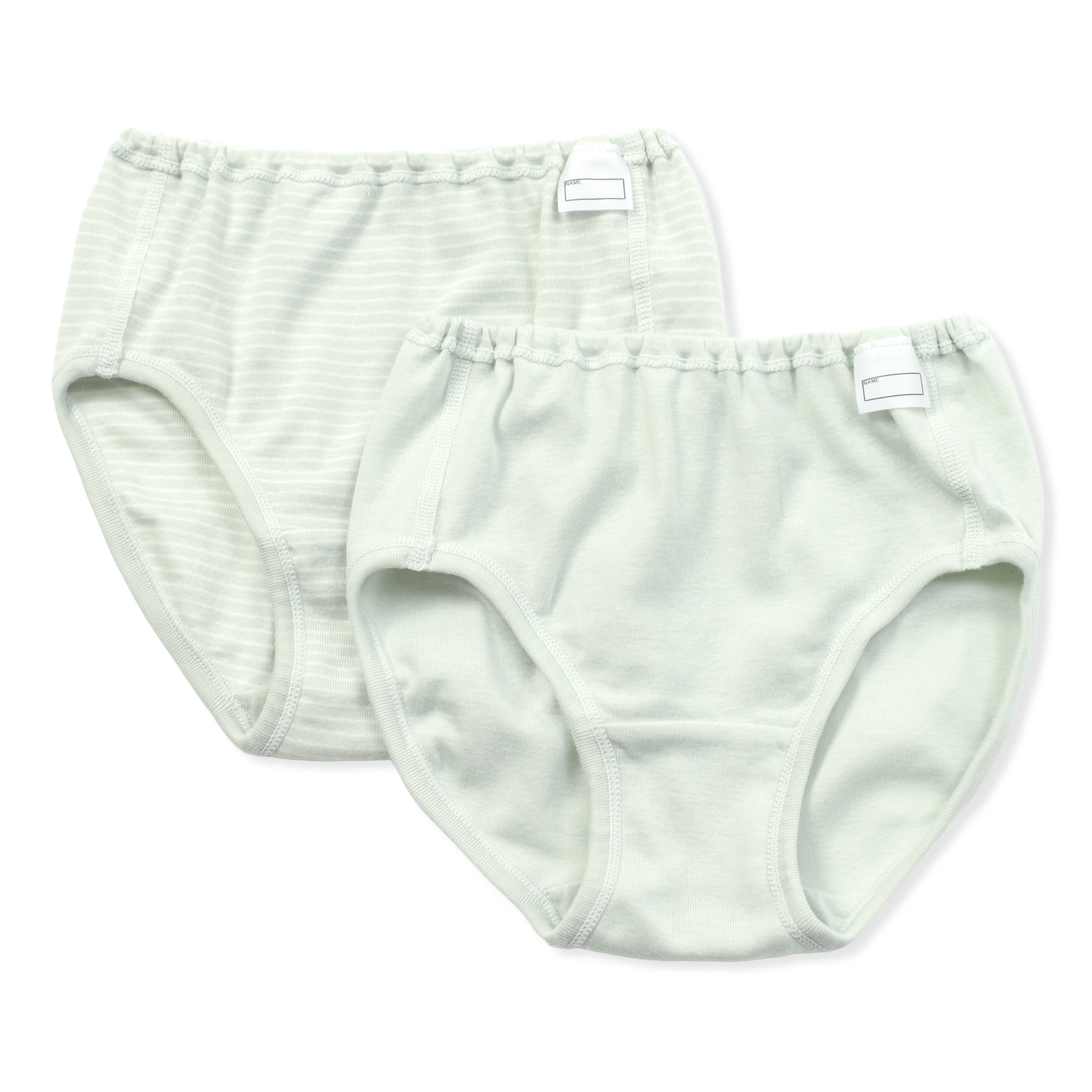 キッズ　フライス編みショーツ　２枚組