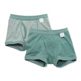 キッズ　フライス編み前開きボクサーパンツ　２枚組