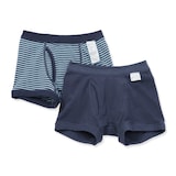 キッズ　フライス編み前開きボクサーパンツ　２枚組