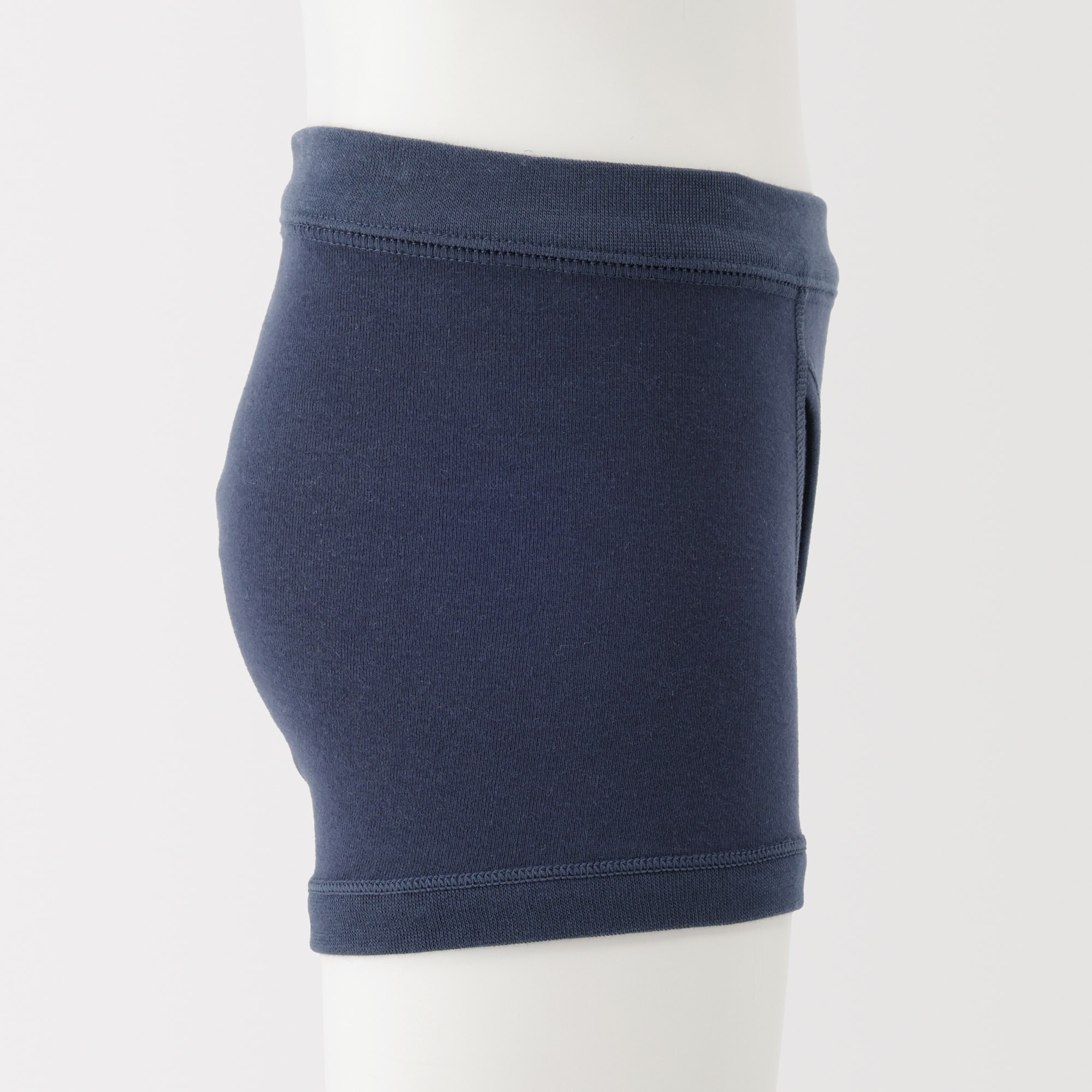 キッズ　フライス編み前開きボクサーパンツ　２枚組