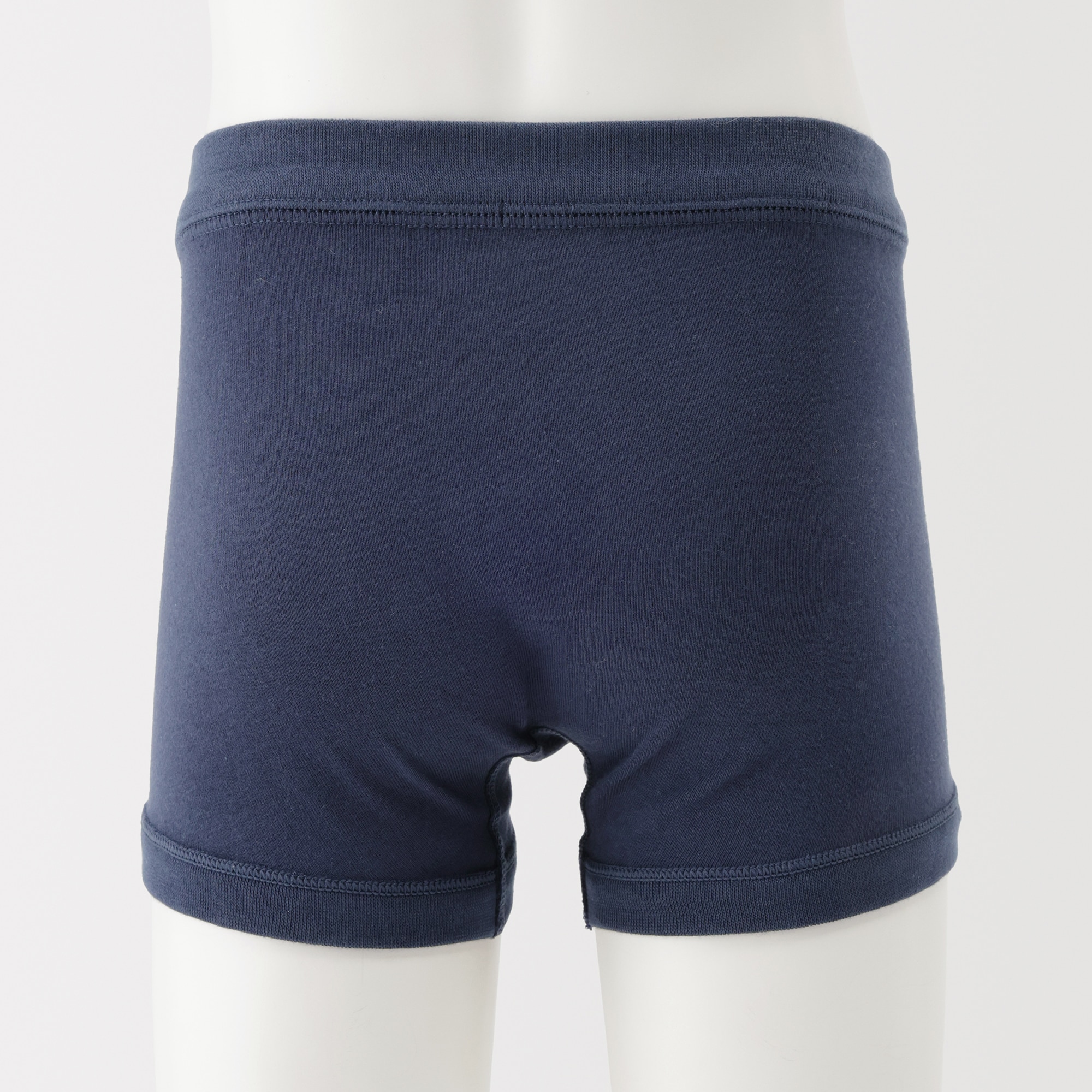 キッズ　フライス編み前開きボクサーパンツ　２枚組