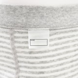 ベビー　フライス編み前閉じブリーフ　２枚組