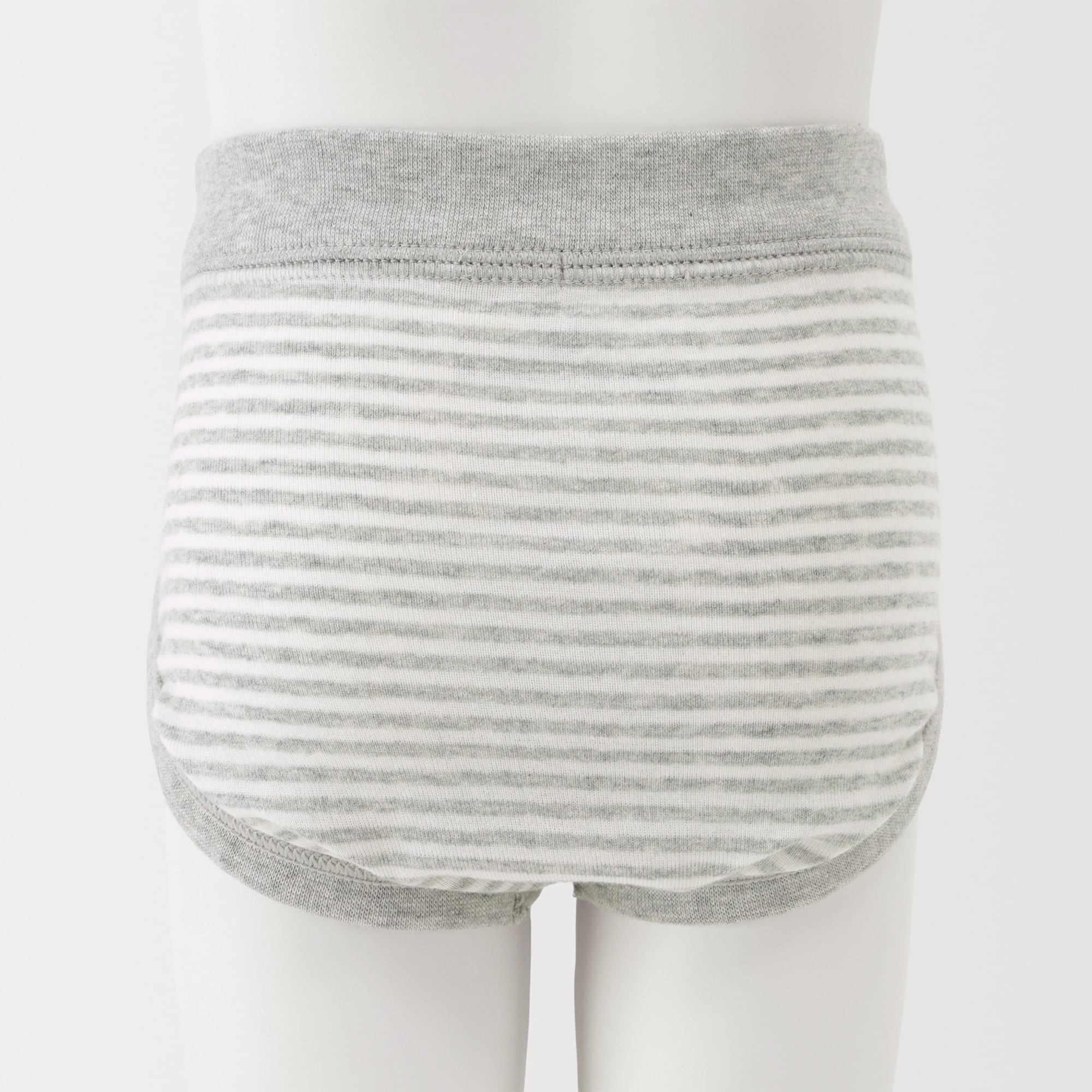 ベビー　フライス編み前閉じブリーフ　２枚組