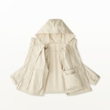 婦人　撥水ＵＶカットポケッタブルフードジャケット