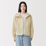 婦人　撥水ＵＶカットポケッタブルフードジャケット