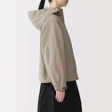 婦人　撥水ＵＶカットポケッタブルフードジャケット