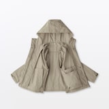 婦人　撥水ＵＶカットポケッタブルフードジャケット