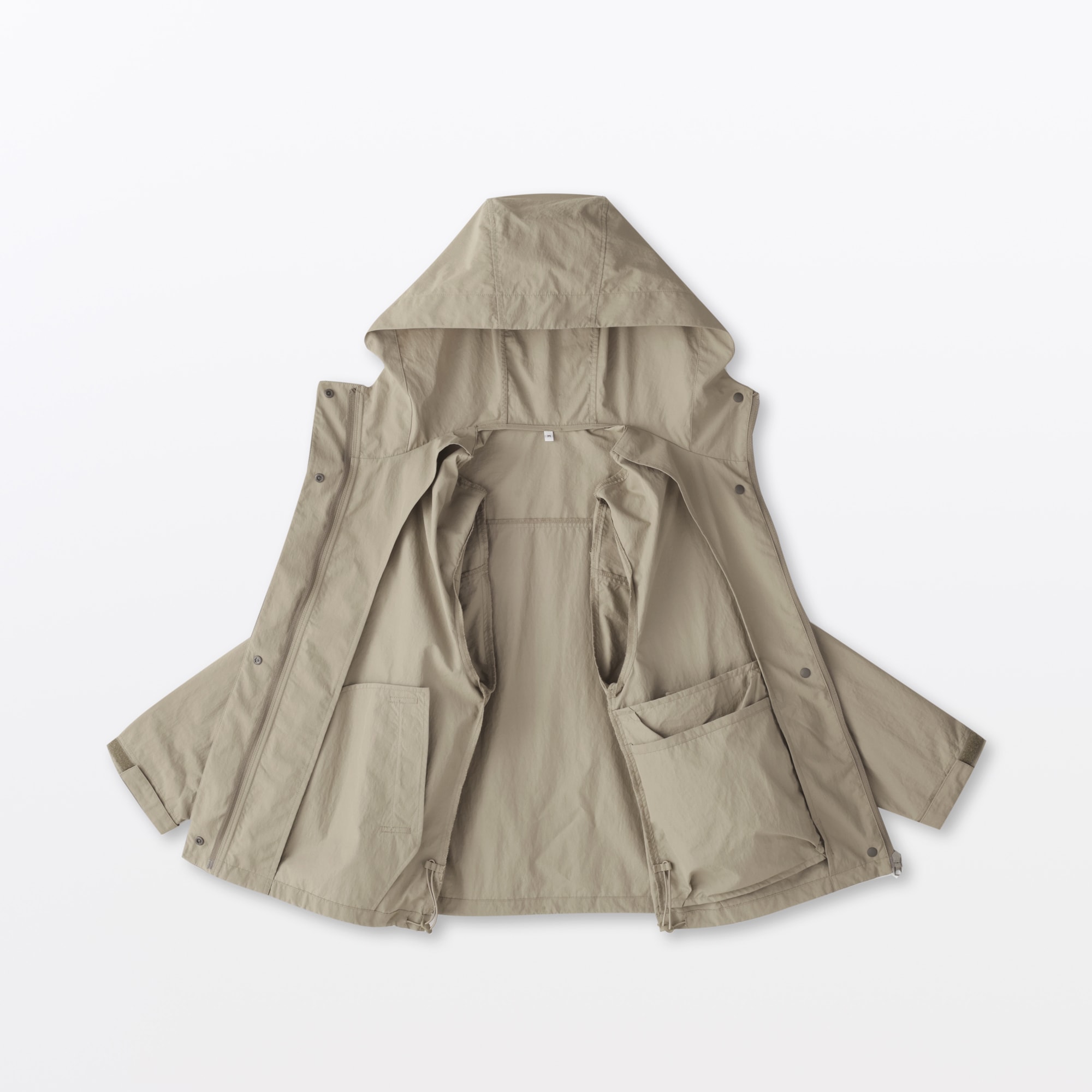 婦人　撥水ＵＶカットポケッタブルフードジャケット