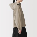 婦人　撥水ＵＶカットポケッタブルフードジャケット