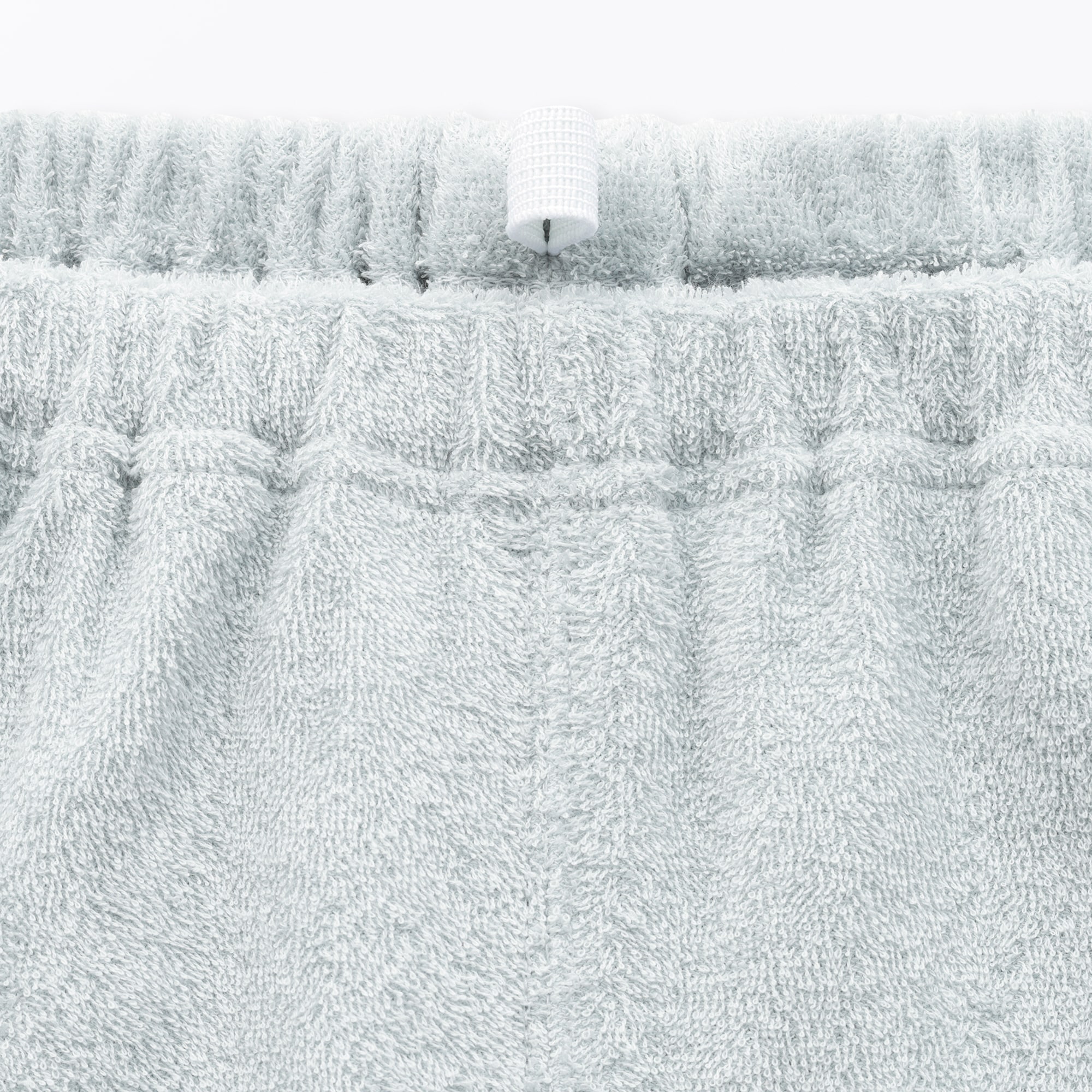 キッズ　着るタオル　両面パイル　半袖ルームウェアセット