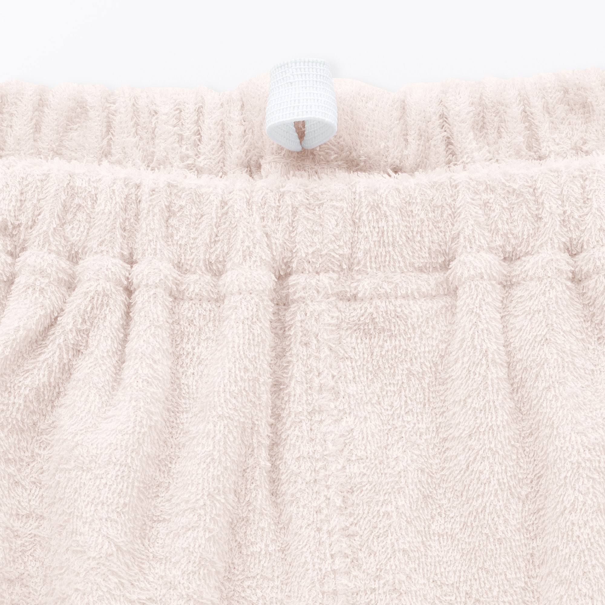 ベビー　着るタオル　両面パイル　半袖ルームウェアセット