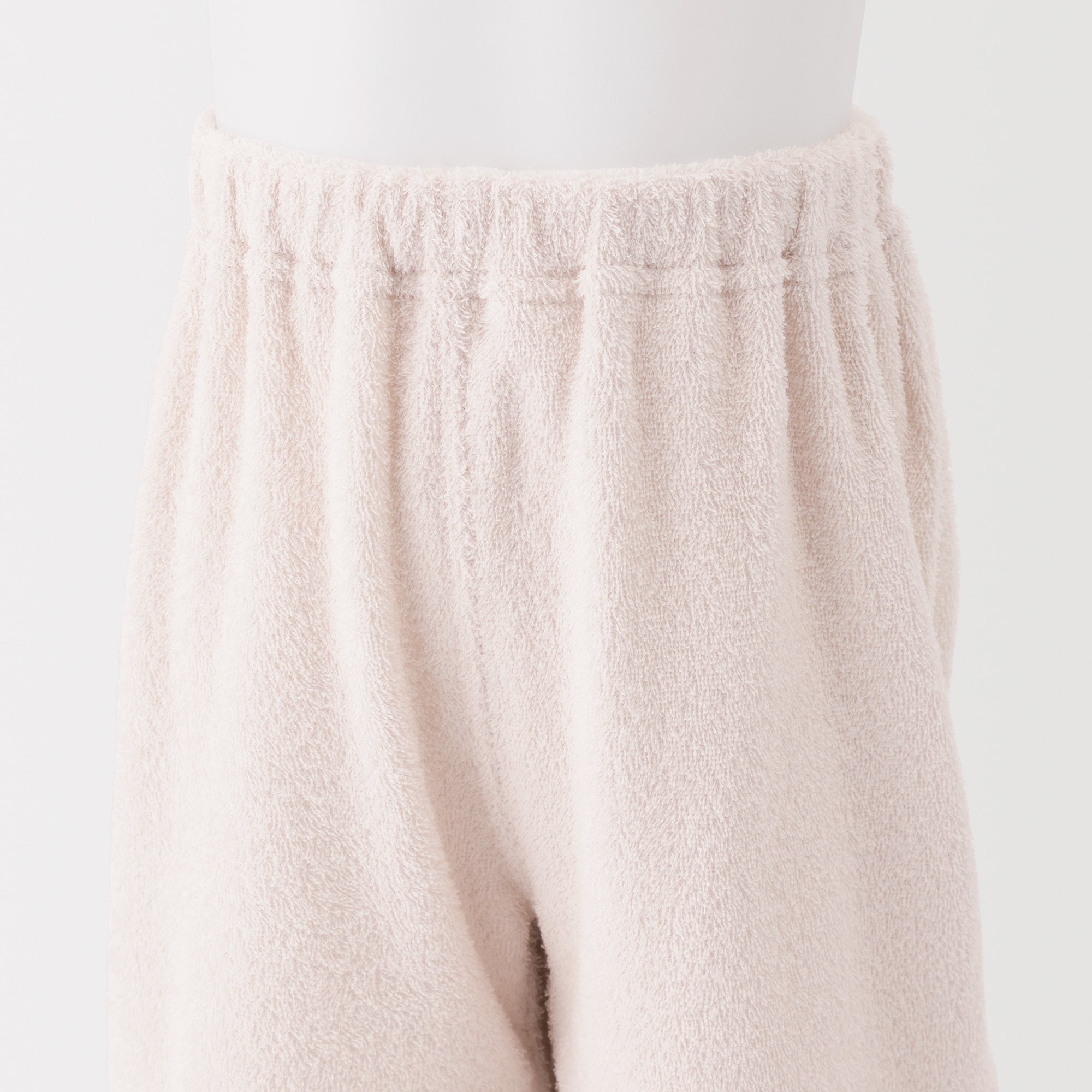 ベビー　着るタオル　両面パイル　半袖ルームウェアセット