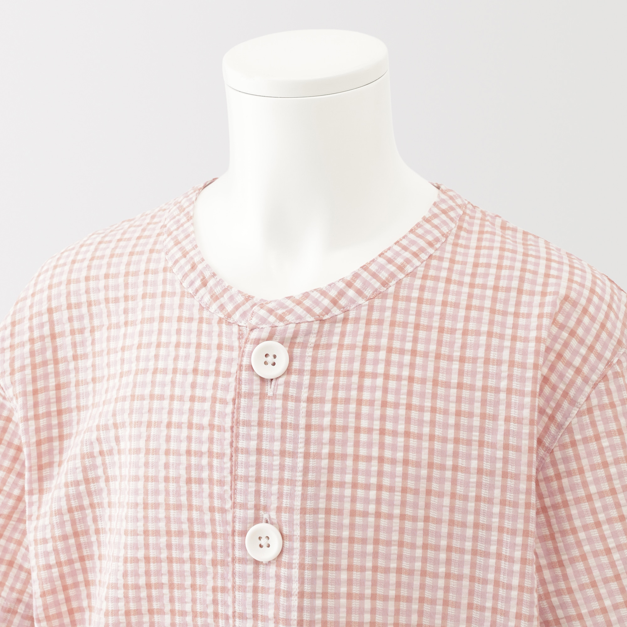 キッズ　透かし　サッカー織り　半袖パジャマ