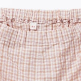 キッズ　透かし　サッカー織り　半袖パジャマ