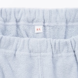 キッズ　着るタオル　両面パイル　長袖ルームウェアセット