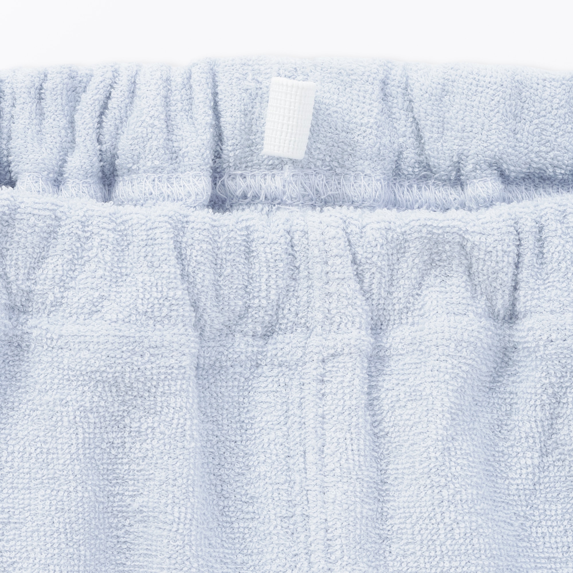 キッズ　着るタオル　両面パイル　長袖ルームウェアセット