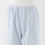 キッズ　着るタオル　両面パイル　長袖ルームウェアセット