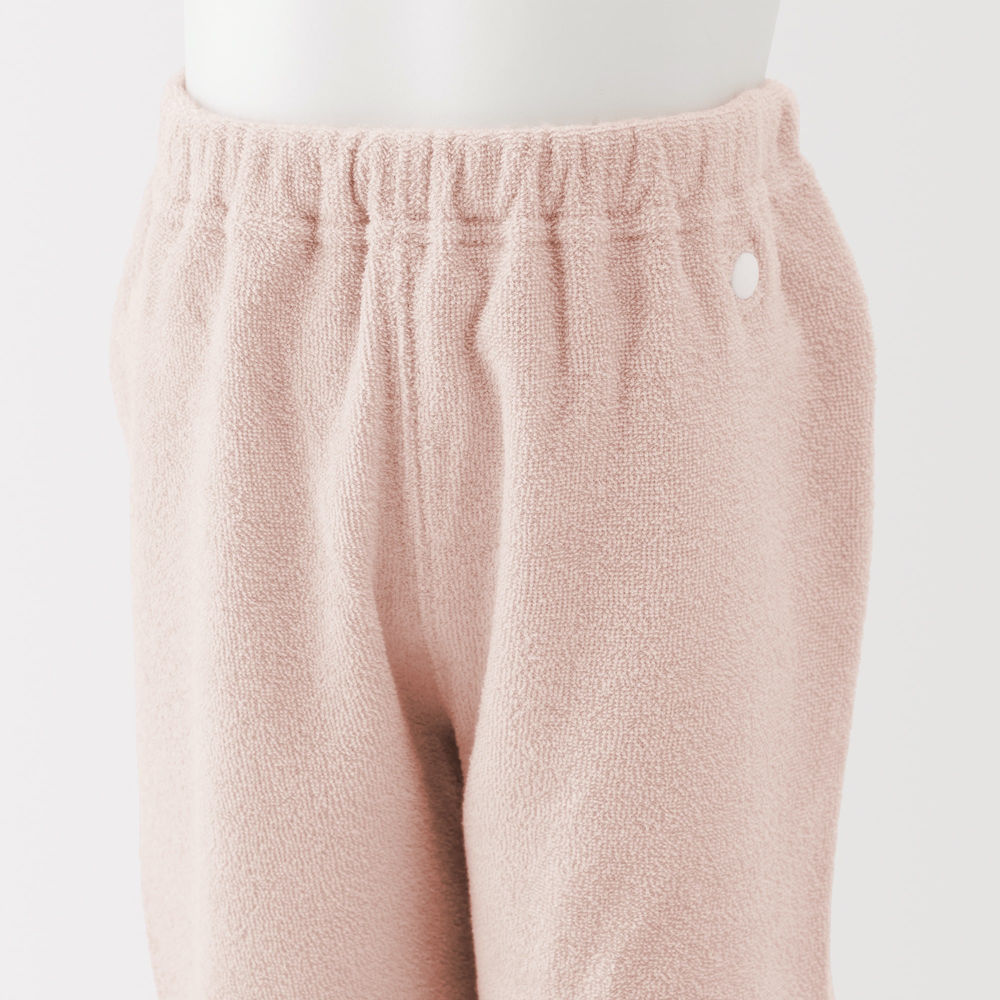 ベビー　着るタオル　両面パイル　長袖ルームウェアセット