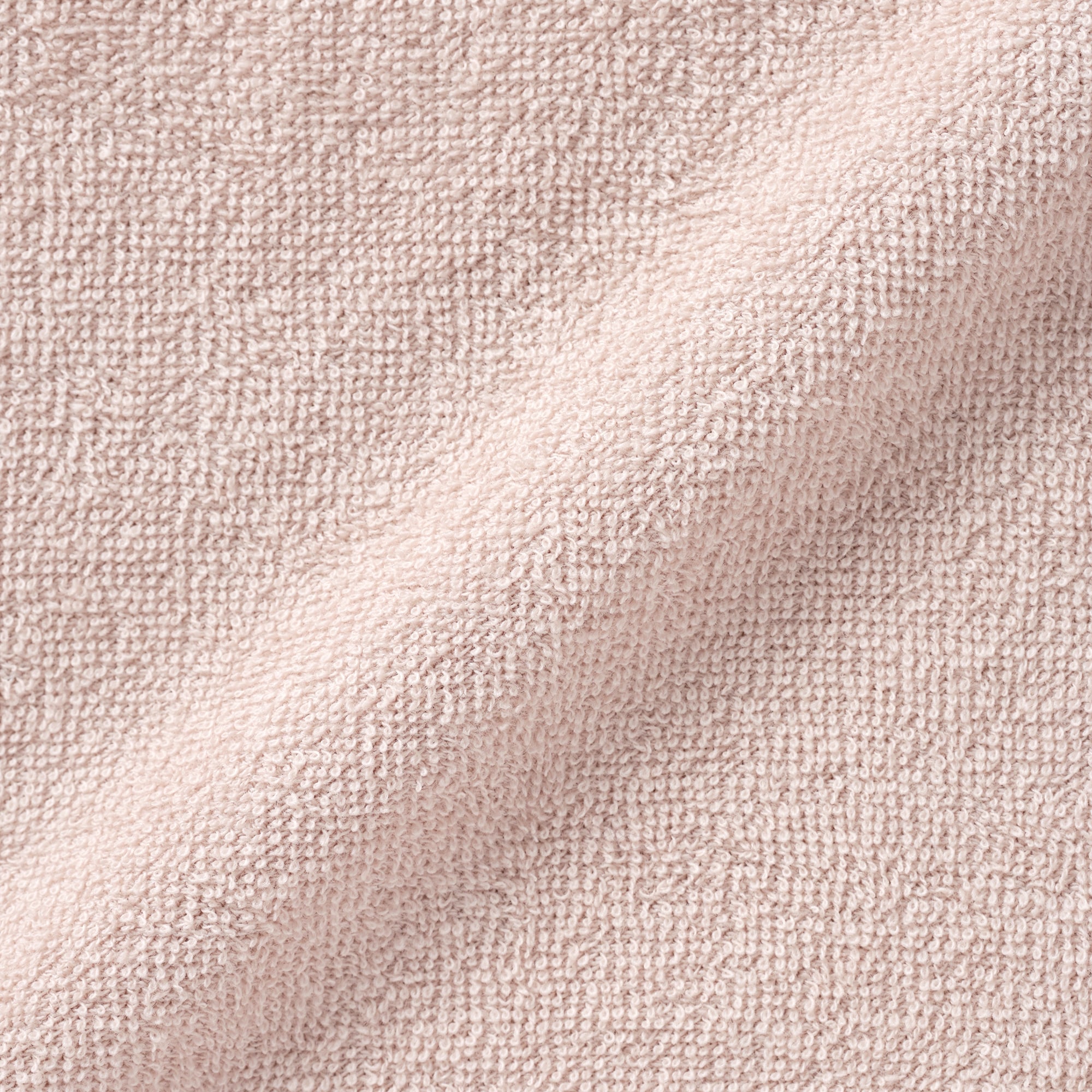 ベビー　着るタオル　両面パイル　長袖ルームウェアセット