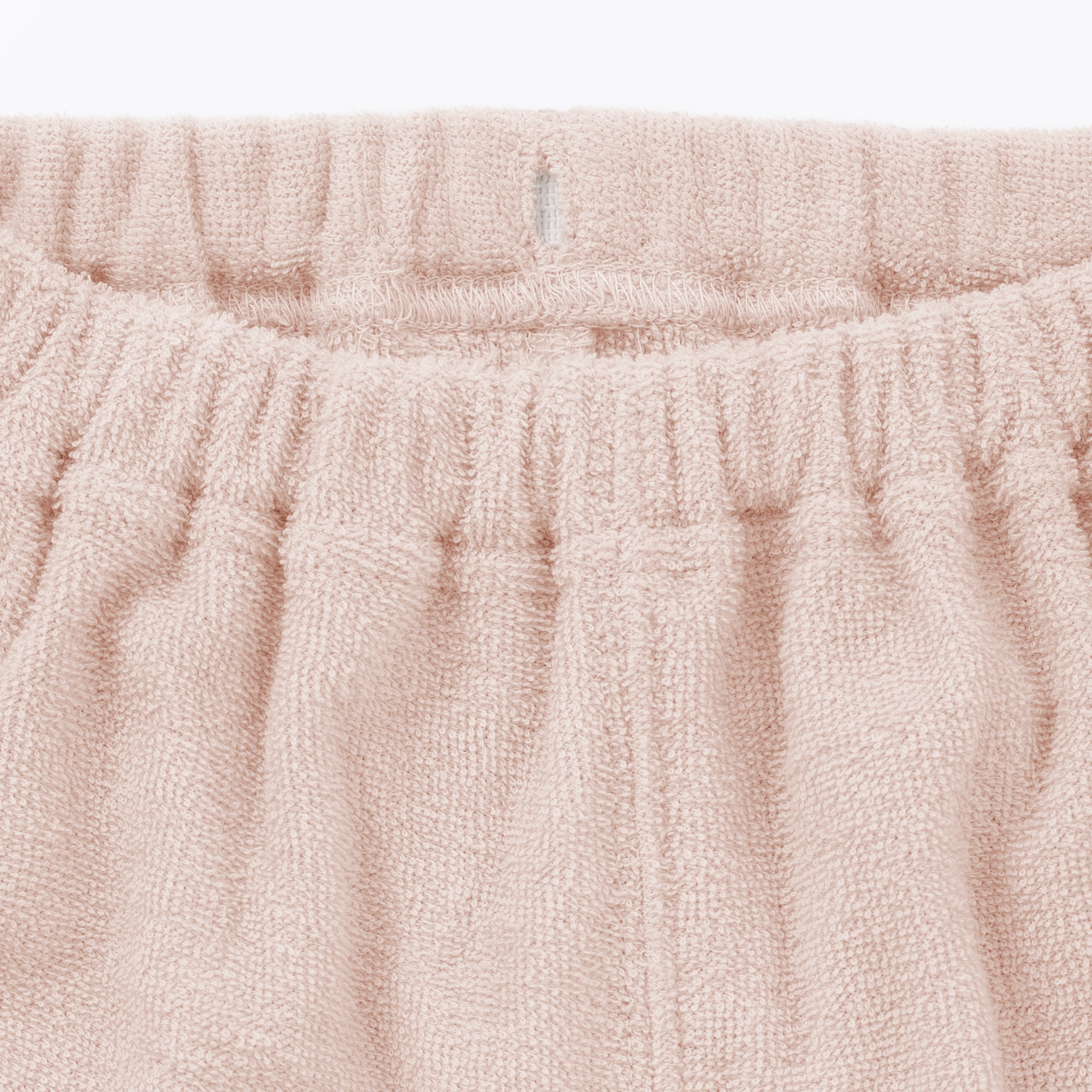 ベビー　着るタオル　両面パイル　長袖ルームウェアセット