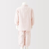 ベビー　脇に縫い目のない　二重ガーゼお着替えパジャマ