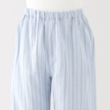 キッズ　脇に縫い目のない　二重ガーゼ長袖パジャマ