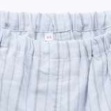 キッズ　脇に縫い目のない　二重ガーゼ長袖パジャマ