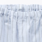 キッズ　脇に縫い目のない　二重ガーゼ長袖パジャマ