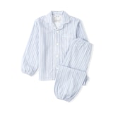 キッズ　脇に縫い目のない　二重ガーゼ長袖パジャマ