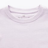 キッズ　綿天竺編みクルーネック半袖Ｔシャツ　無地