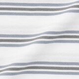 キッズ　綿天竺編みクルーネック半袖Ｔシャツ　ボーダー