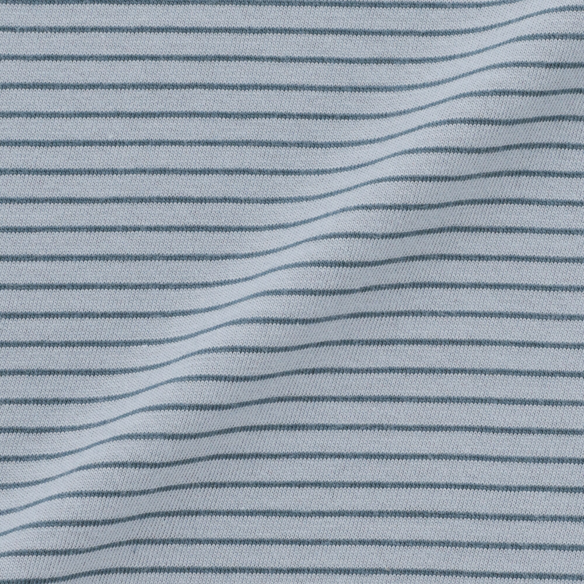 キッズ　綿天竺編みクルーネック半袖Ｔシャツ　ボーダー