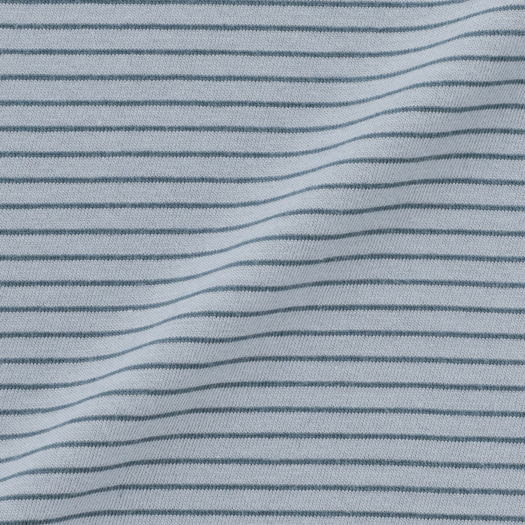 キッズ　綿天竺編みクルーネック半袖Ｔシャツ　ボーダー