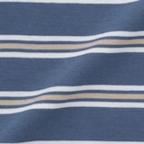 キッズ　綿天竺編みクルーネック半袖Ｔシャツ　ボーダー