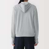 婦人　ＵＶカット乾きやすいフルジップパーカ