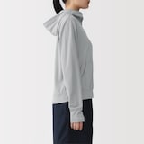 婦人　ＵＶカット乾きやすいフルジップパーカ